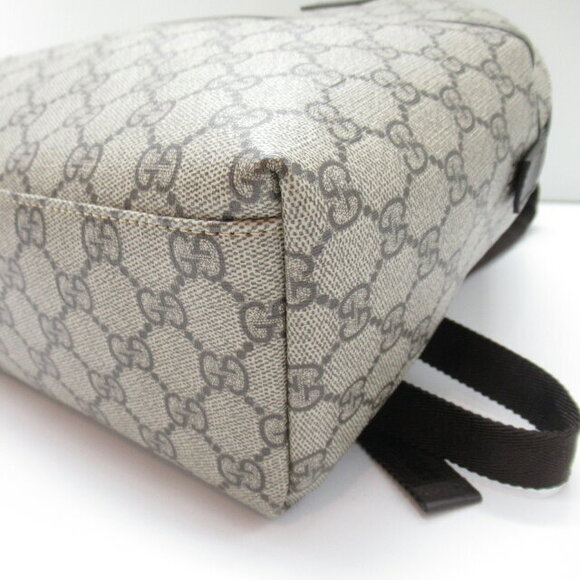 Gucci GG Geometric Backpack Canvas Brown - Picture 8 of 9